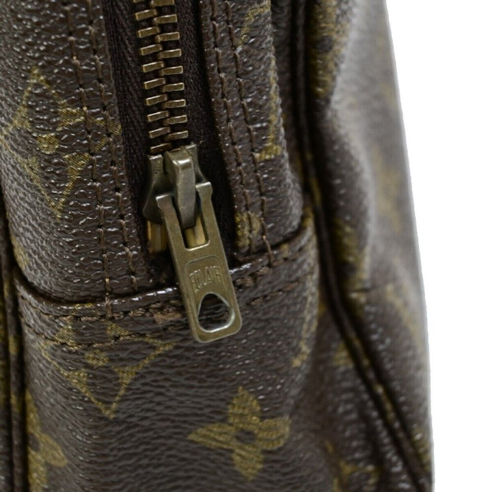 LOUIS VUITTON Trousse Toilette 28 Clutch Hand Bag Monogram Brown - Picture 8 of 16